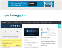 Tablet Screenshot of mytechguide.org